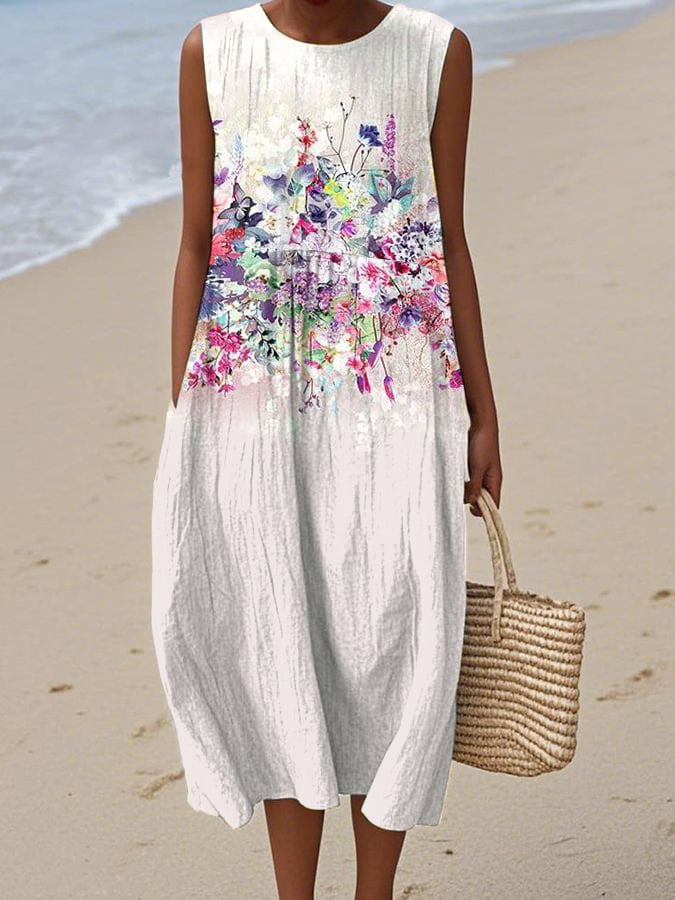 Vestido Estampado Flores