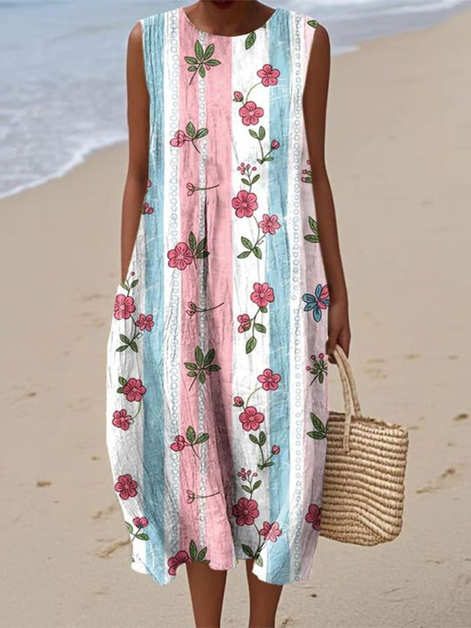 Vestido Estampado Flores