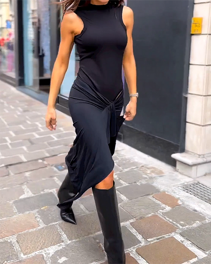 Lina™ – Vestido Largo sin Mangas